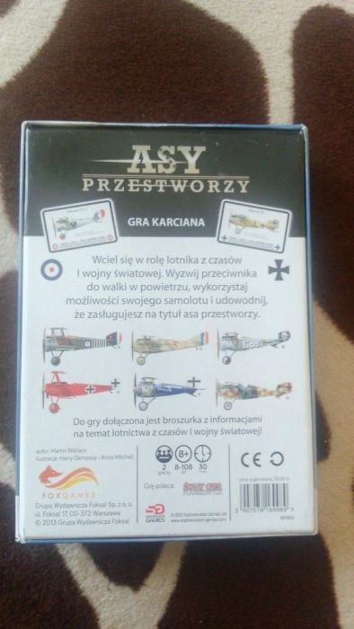 Asy przestworzy - gra karciana