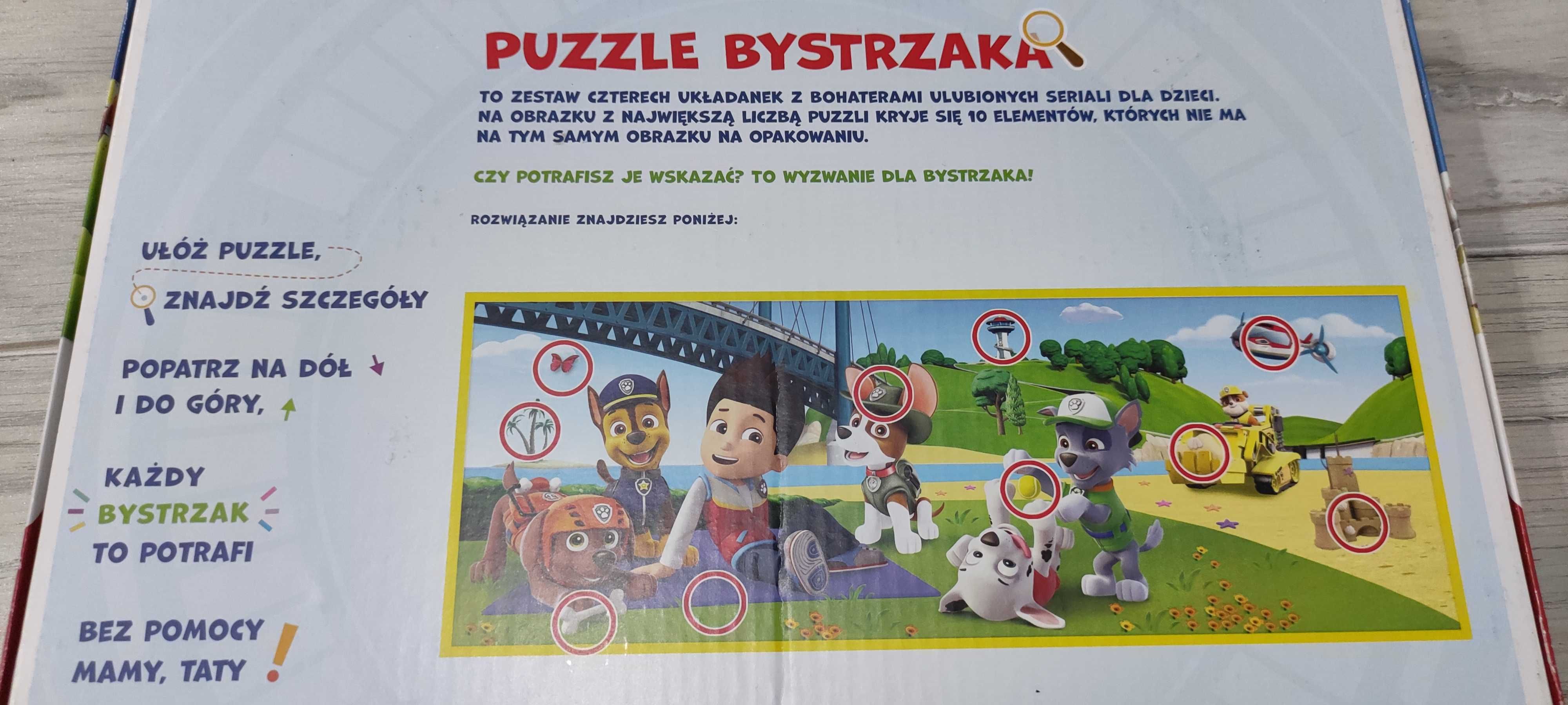 Puzzle psi patrol 4w1
