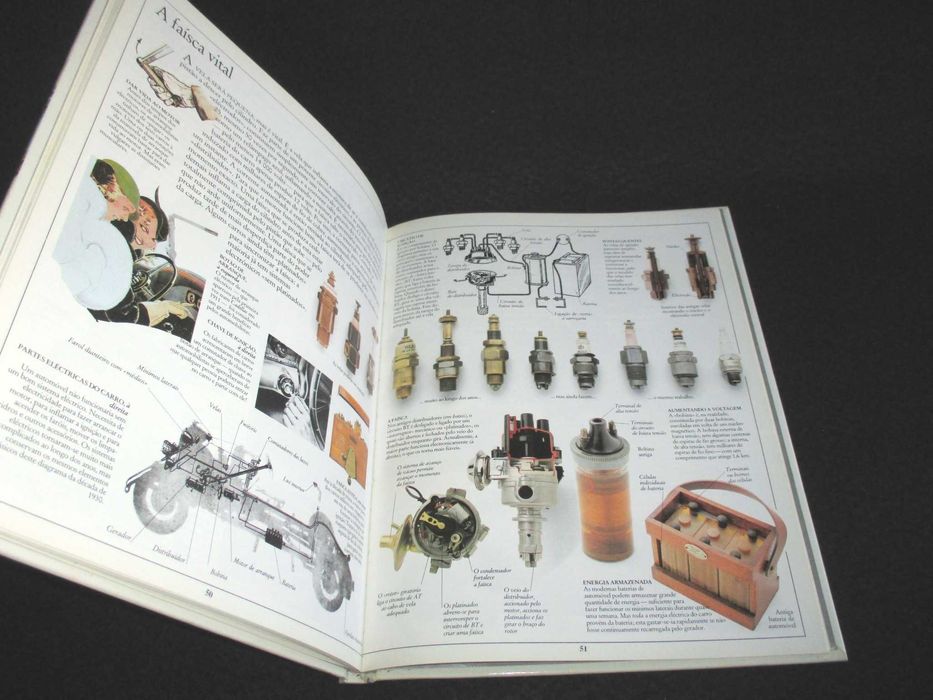 Livro Automóveis Enciclopédia Visual Verbo