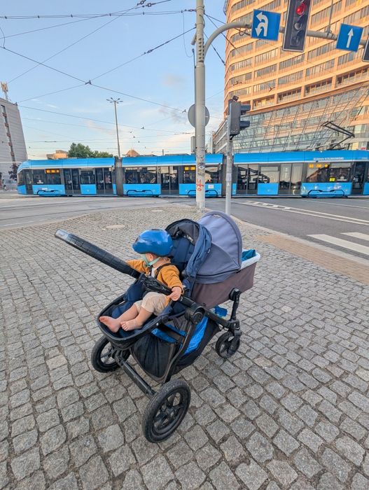 Wózek podwójny 2 spacerówki+gondola baby jogger city select 2