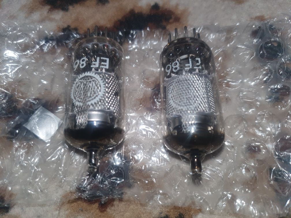 Lampy elektronowe EF86 Valvo mesch EF86 para