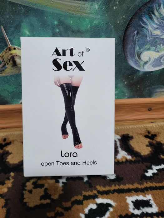 Панчохи з відкритими пальцями та п'ятами LORA