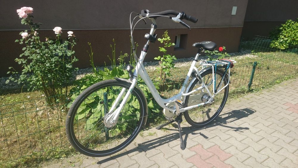 Rower Gazelle Bloom 57 cm + 2 foteliki Yepp, Nexus 7 | Gotowy do jazdy