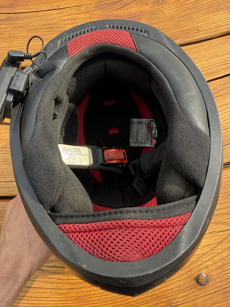 kask LS2 z interkomem EJEAS