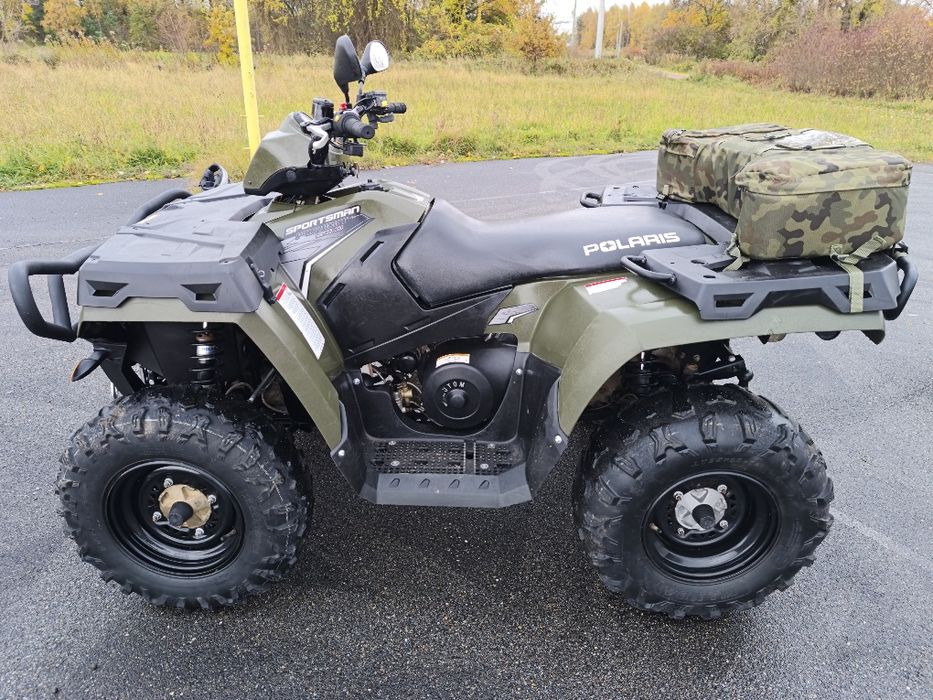 Polaris Sportsman 500 Forest 4x4 Homologacja, pług