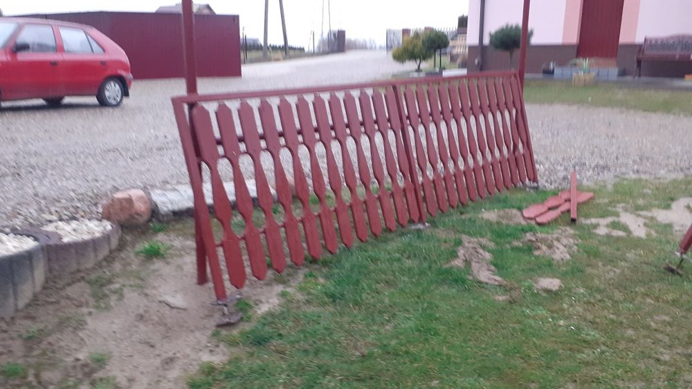 Balustrada tarasu 2x 2,8 m