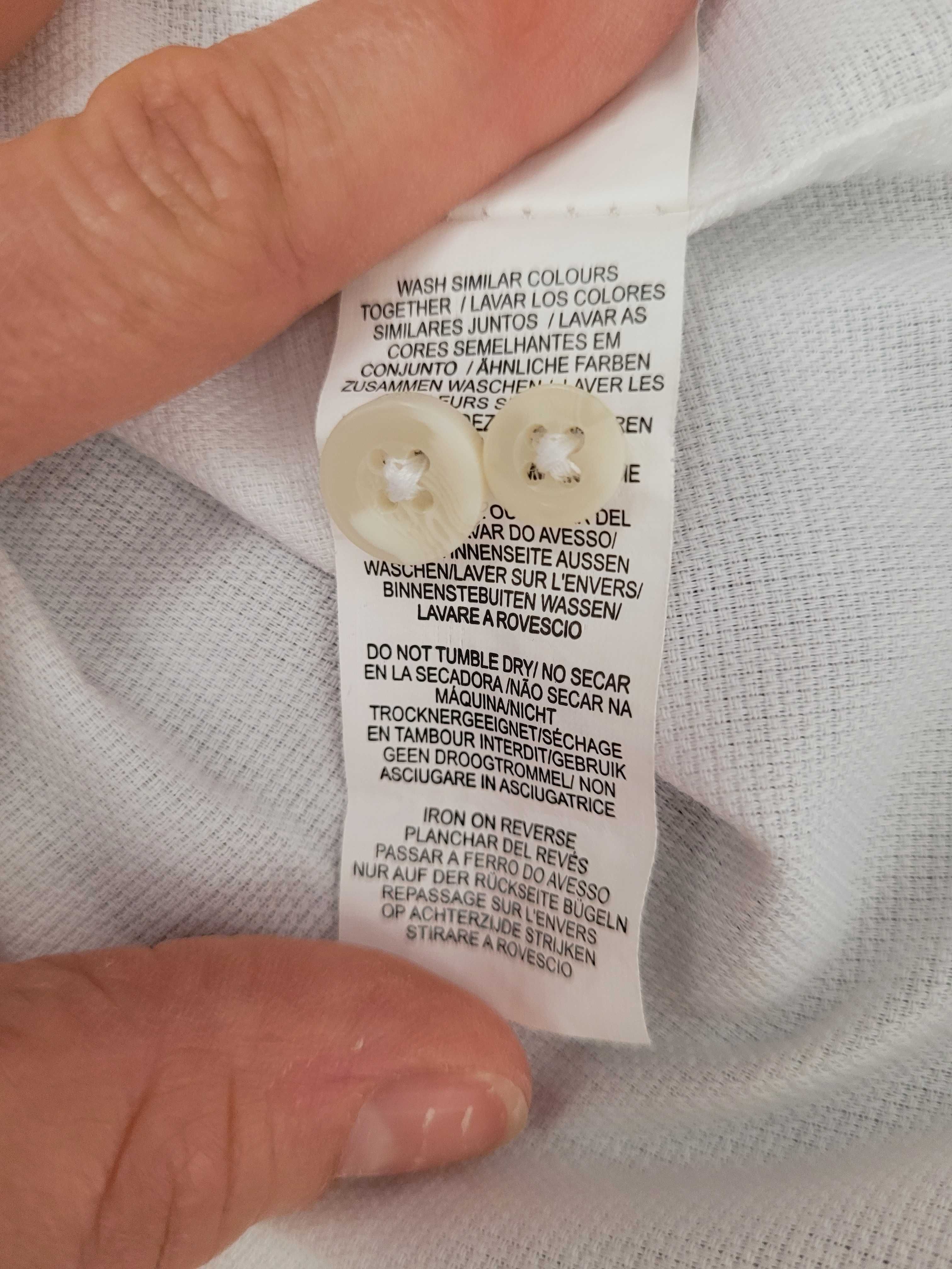 Camisa branca - 100% algodão XS