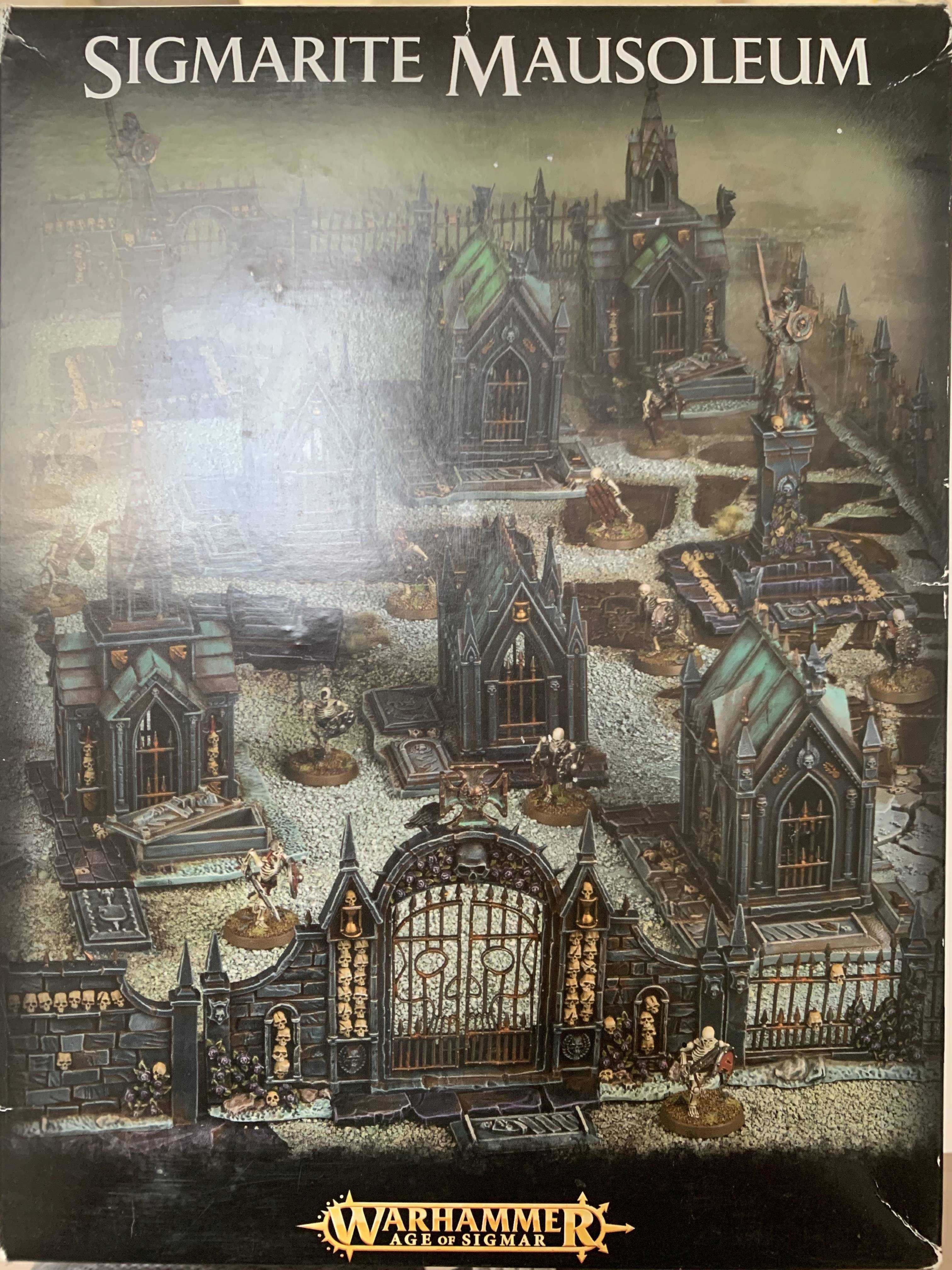 Warhammer Fantasy Battle: Scenery - Sigmarite Mausoleum, box