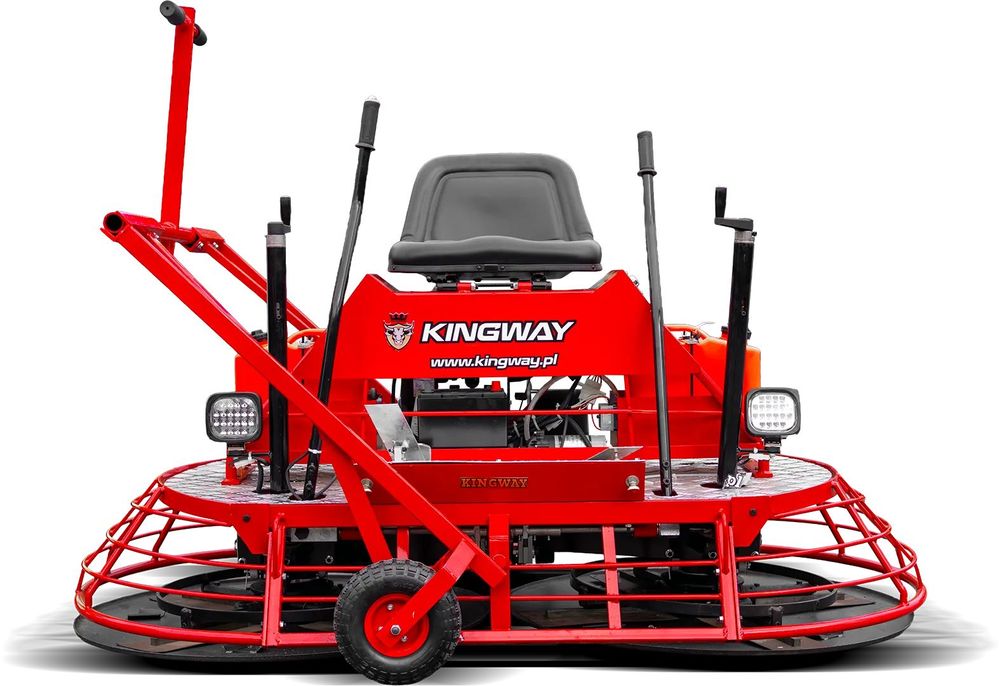 Kingway zacieraczka do betonu podwójna samojezdna  silnik HONDA/LONCIN