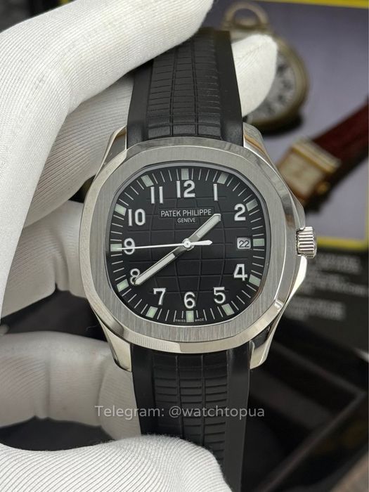 Годинник Patek Philippe Aquanaut Black Dial