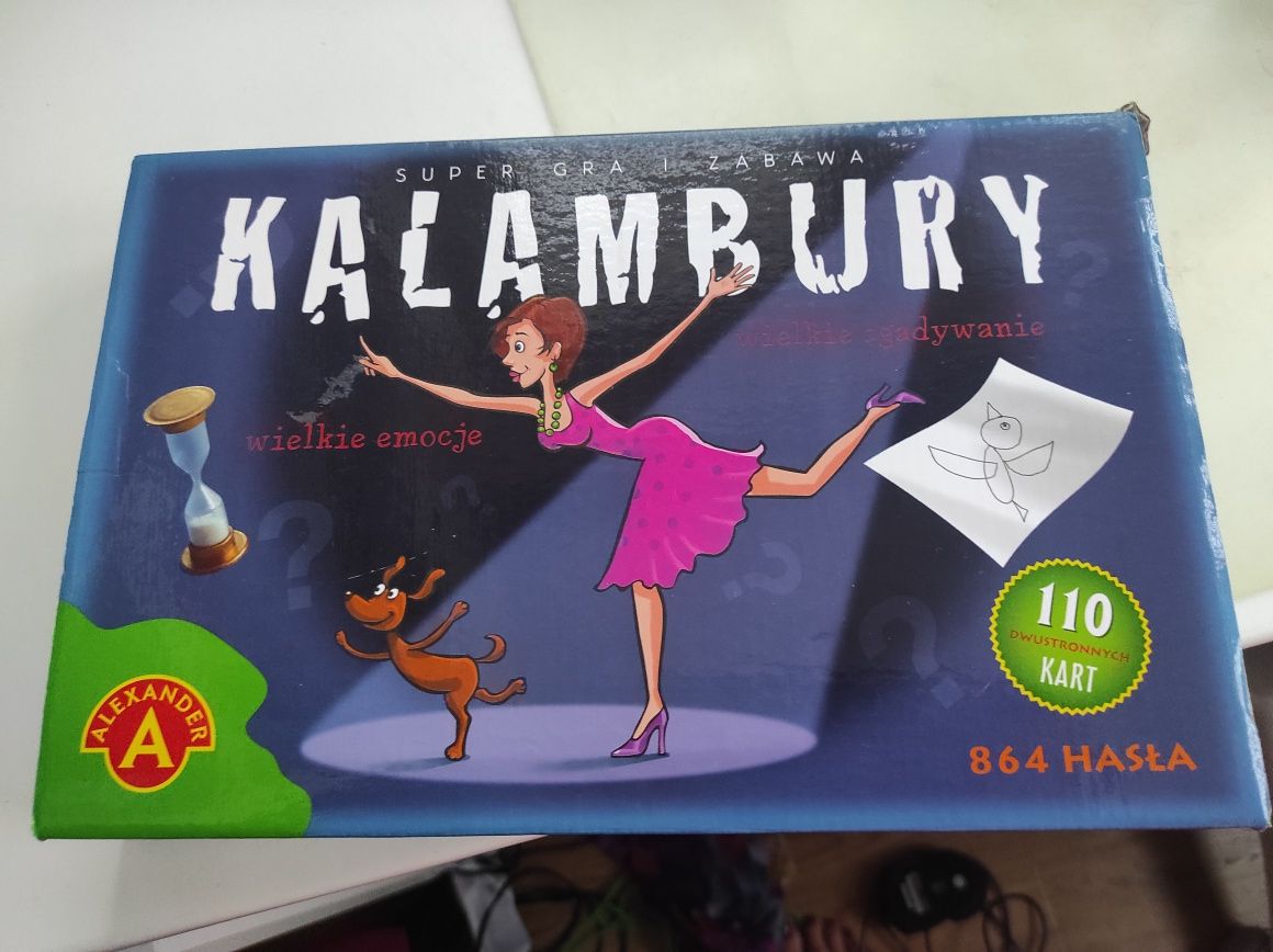 Gra kalambury 110 kart
