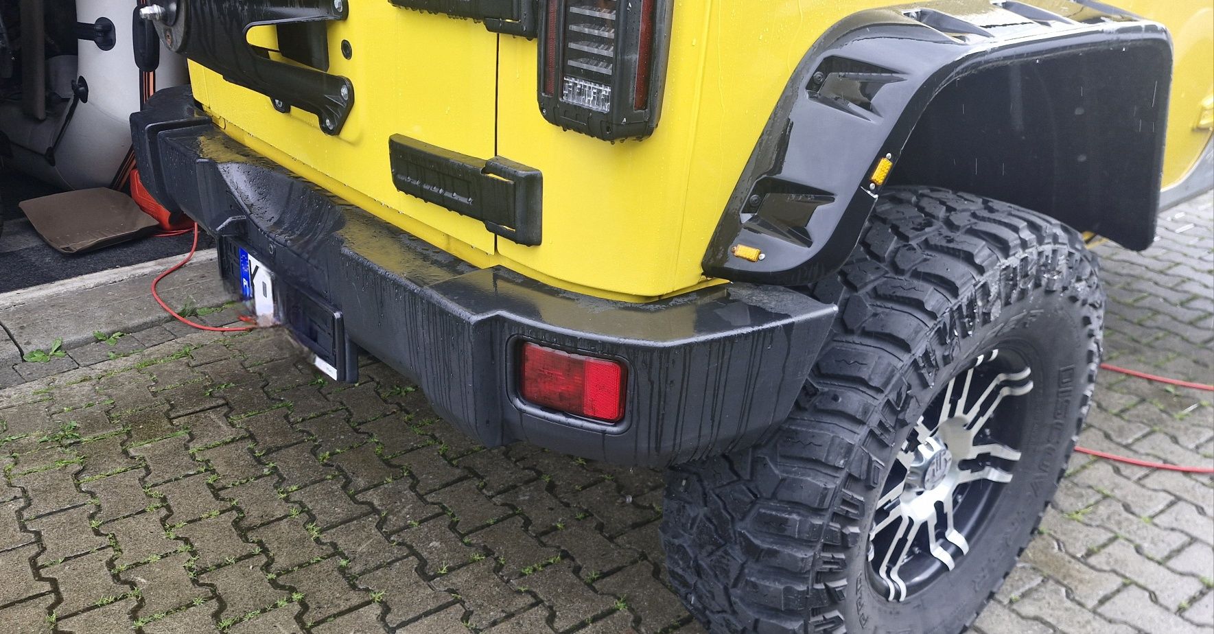 Zderzak Tył Jeep Wrangler jk