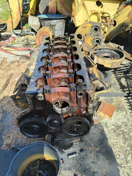 Głowica , rozrusznik, blok hanomag 44c 66c