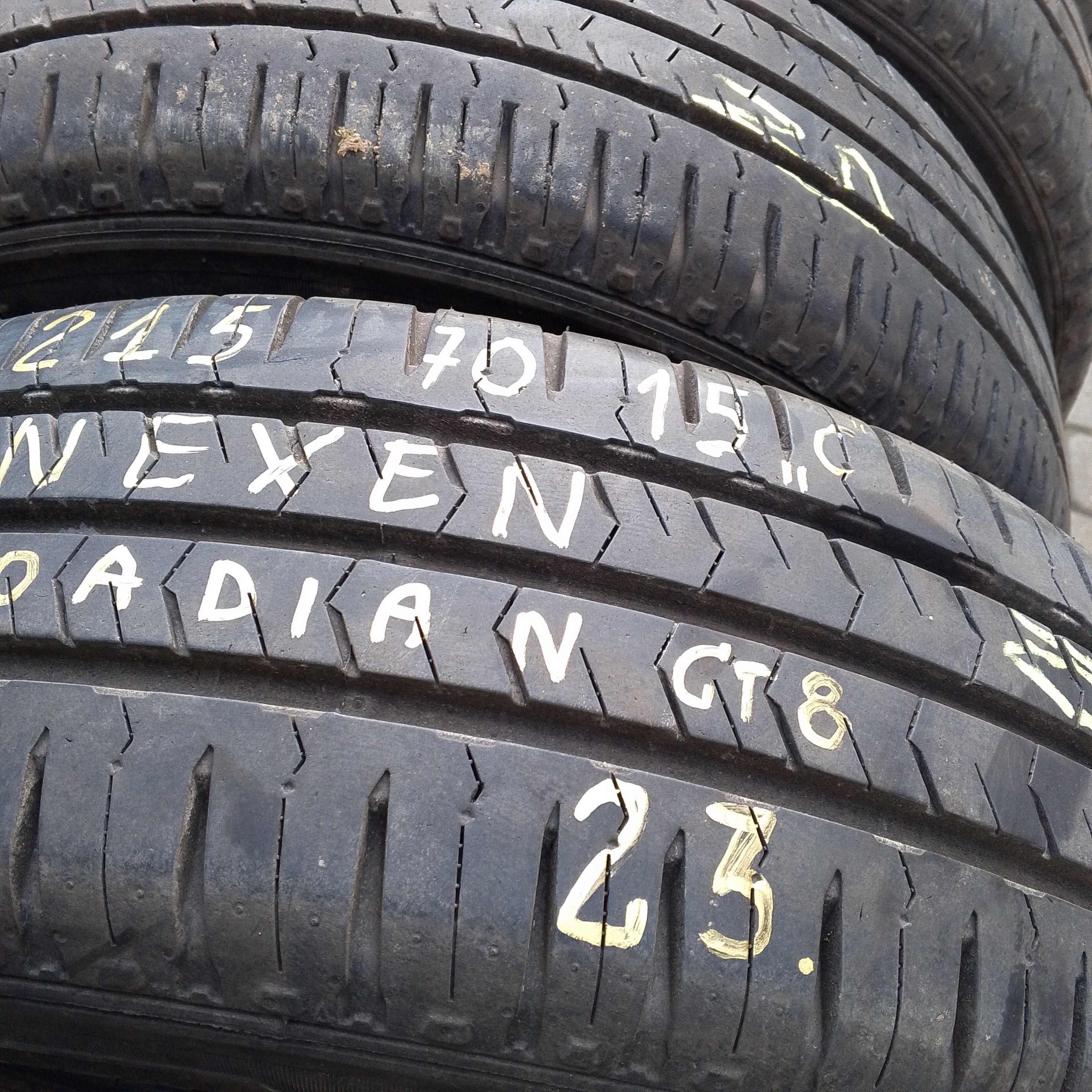 opony jak NOWE 4 szt. 215/70/15 C Nexen