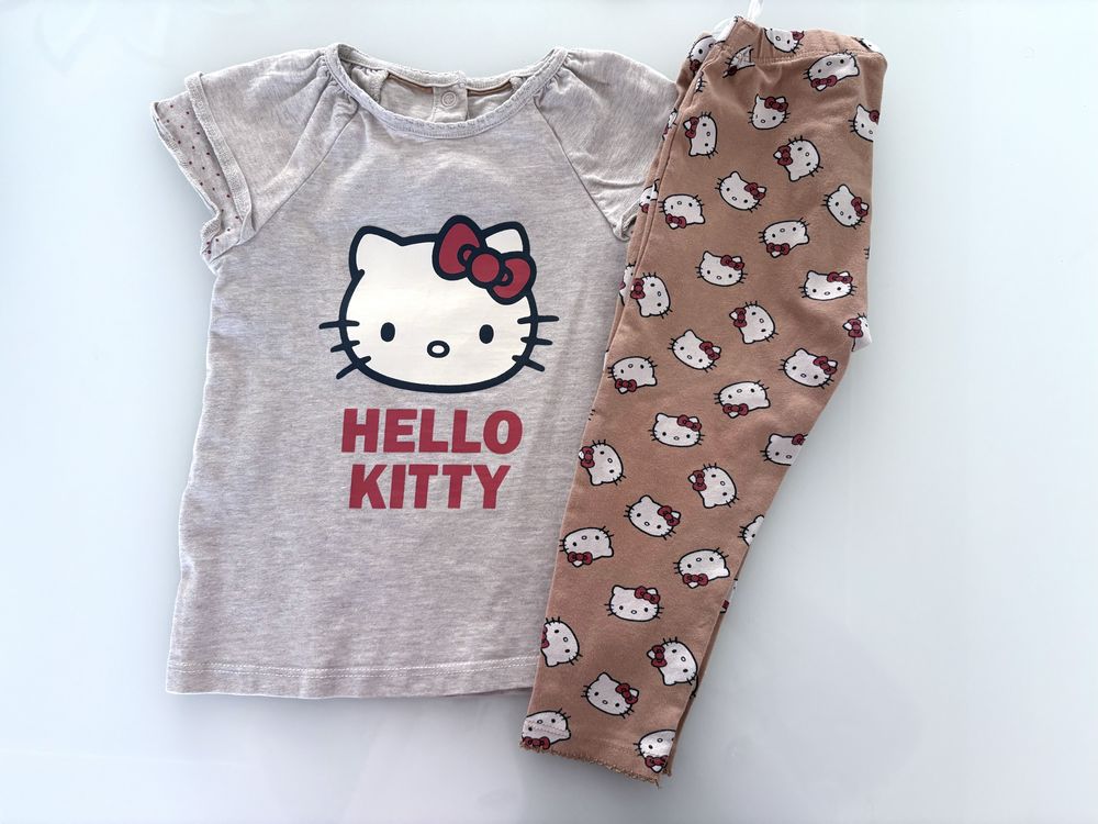 Komplet/zestaw dla dziewczynki Hello Kitty , C&A, rozmiar 98