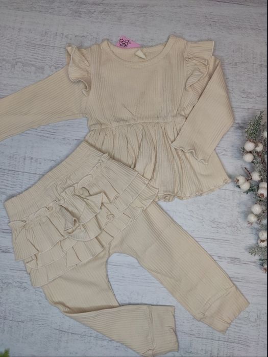 Набір для дівчинки, боді і лосинки, 80,74,62, 68