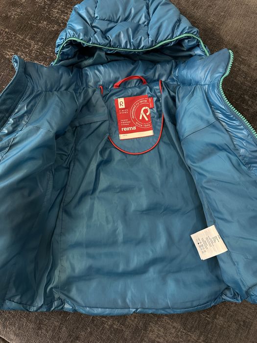 Зимова куртка, пуховик для хлопчика Reima PETTERI р. 104