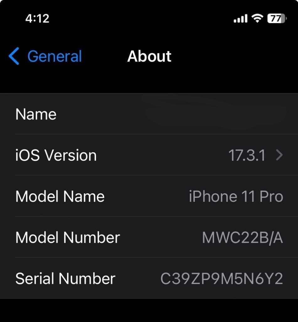 iPhone 11 Pro 64 GB