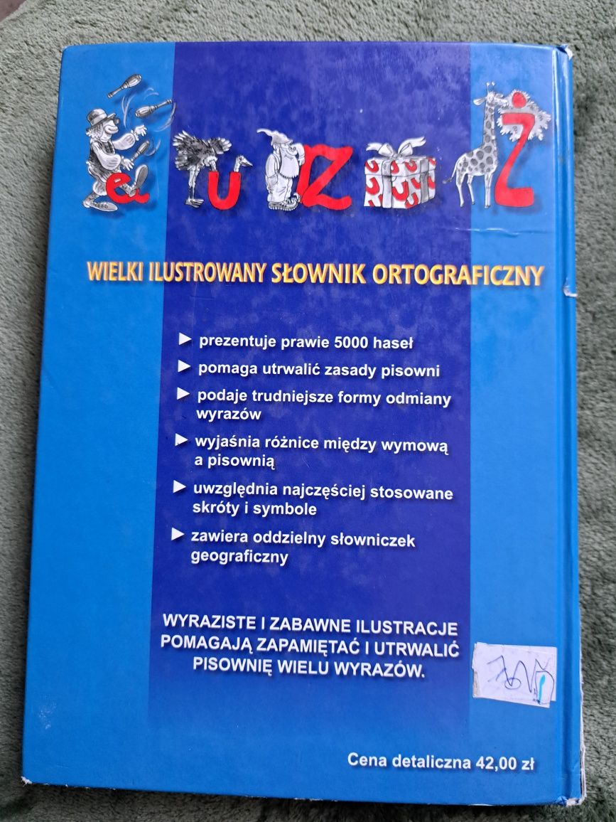 Słownik ortograficzny ilustrowany