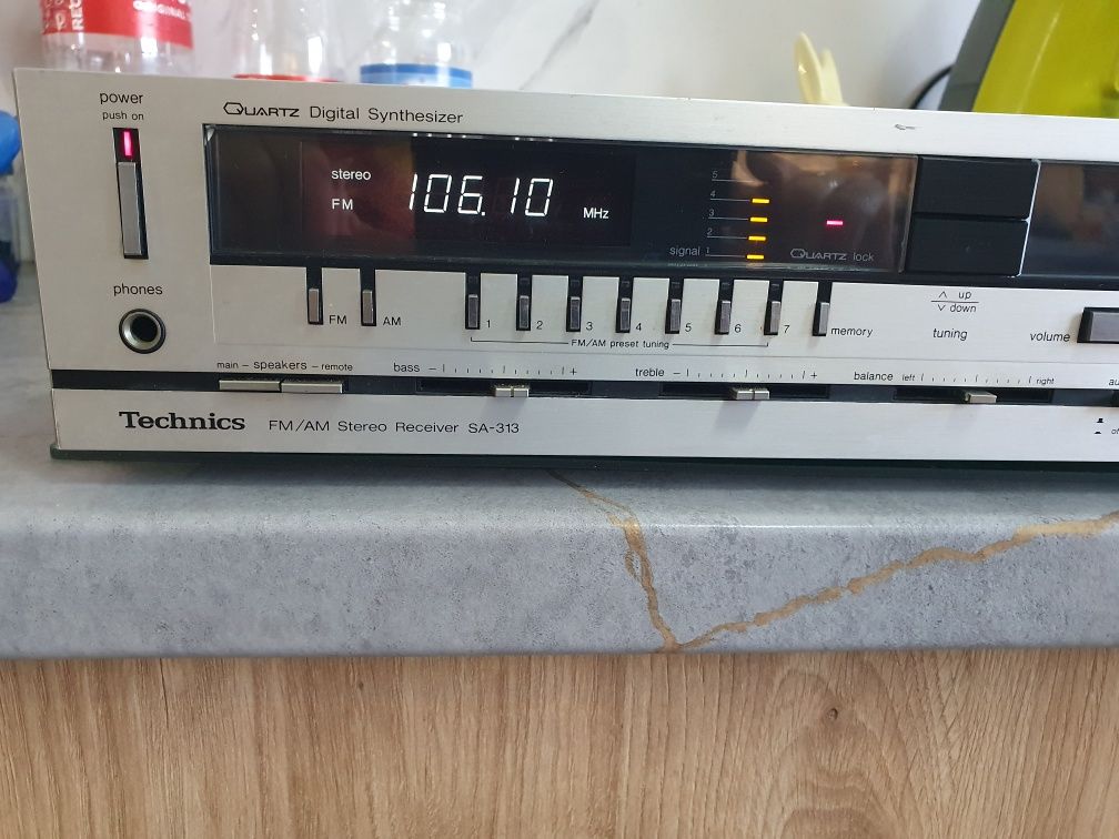 Amplituner Technics Sa -313 vintage 1981