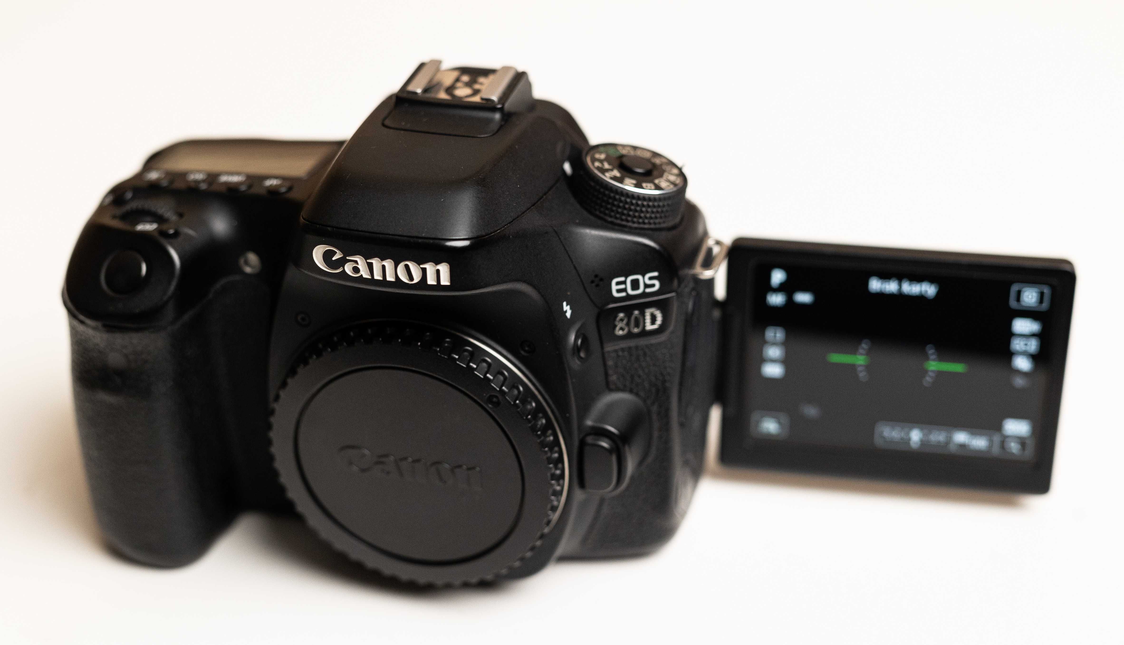 Canon 80D (body) komplet