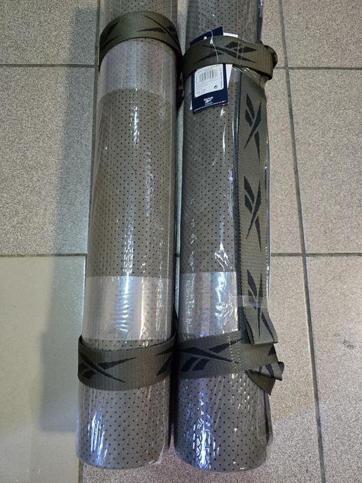 Килимок для йоги з ручками для перенесення Reebok TECH STYLE YOGA MAT
