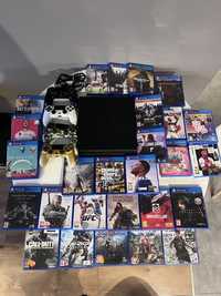 Play station 4, ps4 konsola plus 2 pady i gry !