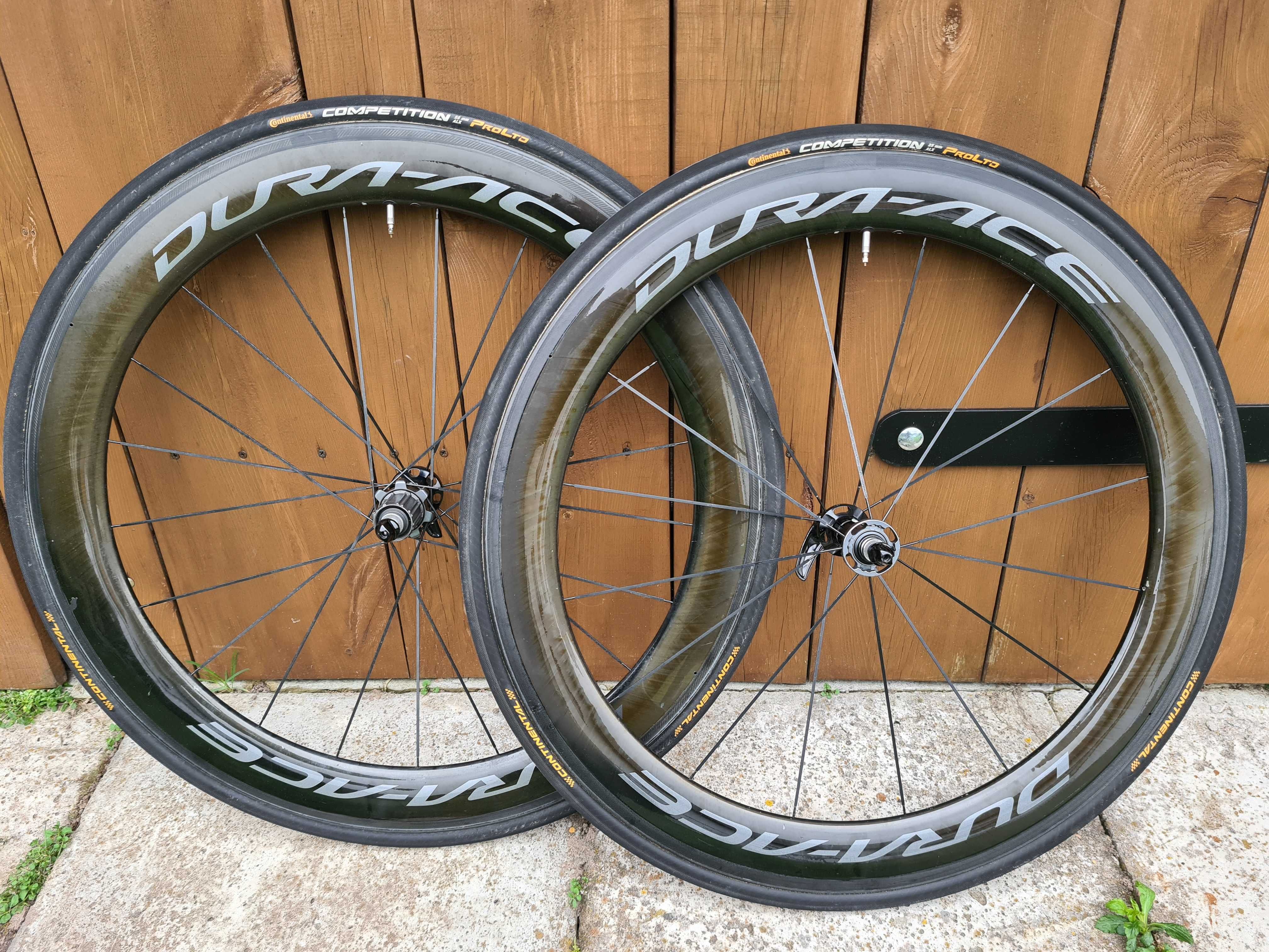 Koła Shimano Dura-Ace WH-R9100 C60 Szytka Continental ProLTd 25mm