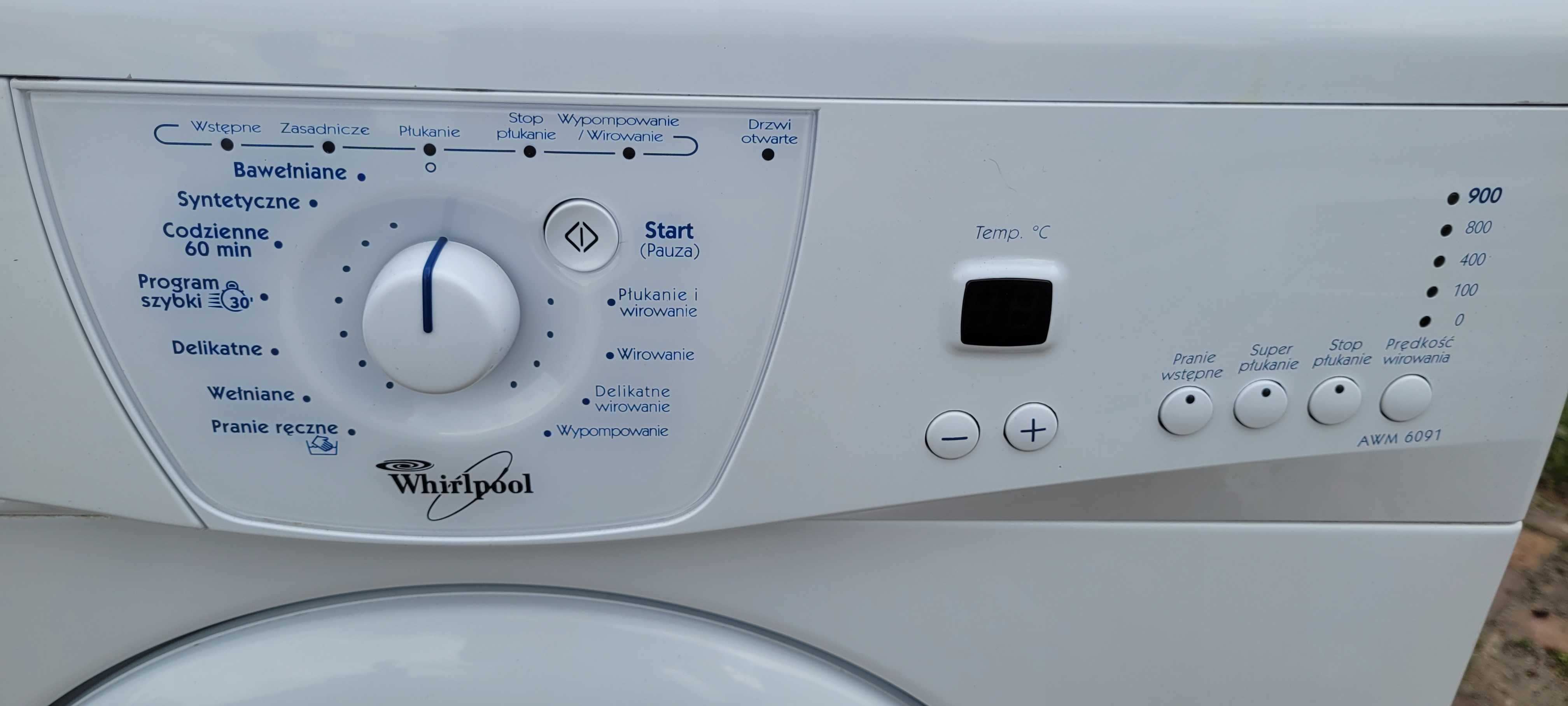 Pralka WHIRLPOOL sprawna wysyłka transport