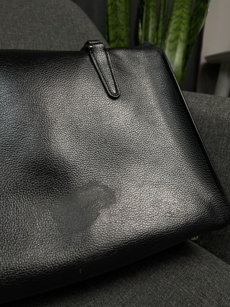 Оригінальна шкіряна сумка coach tatum carryall bag
