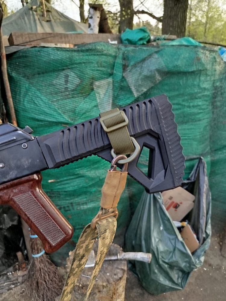 Приклад на АК74,обвіс весло,обвіс тюнінг,тюнинг ак,обвес,цевье,ручка