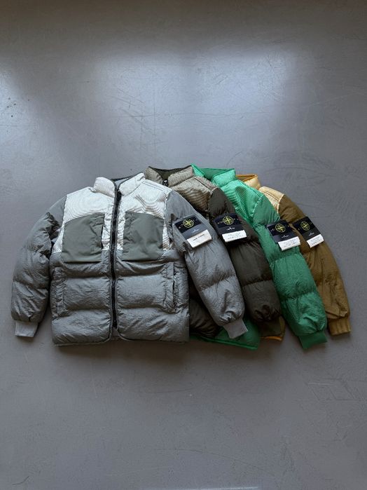 Stone Island Nylon Mix Fabrics Down-Tc