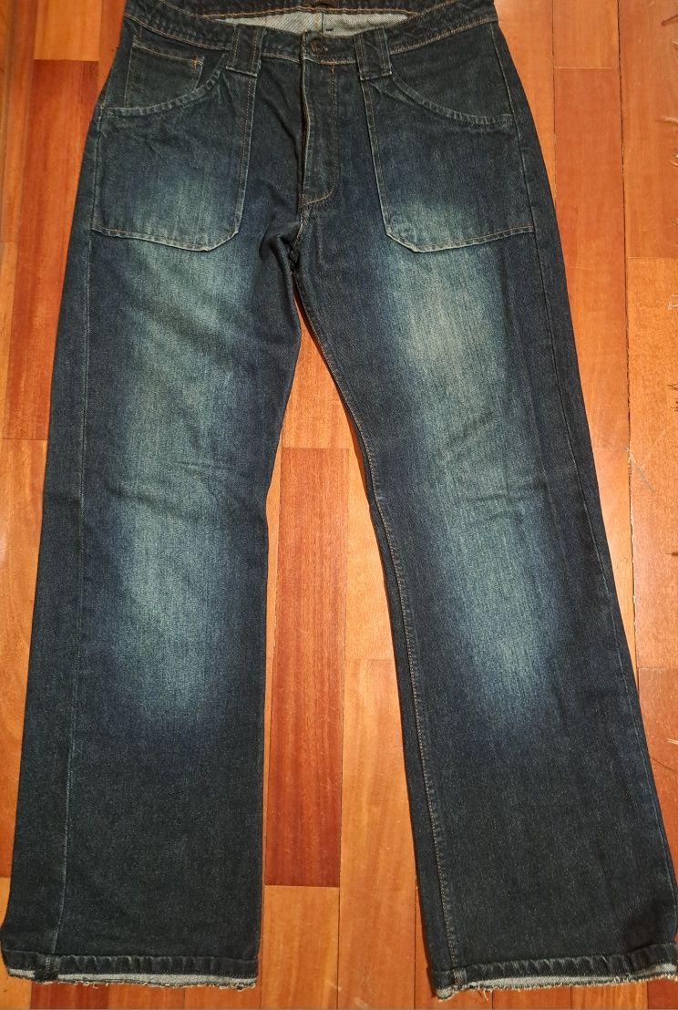 Calça  Ganga Pepe Jeans  T.42 W33 L34 Bolsos de chapa