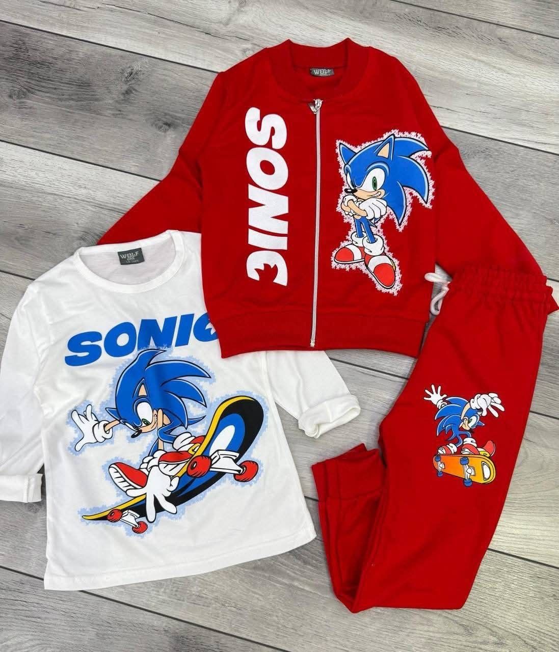 Sonic 122/128 komplet 3 częściowy