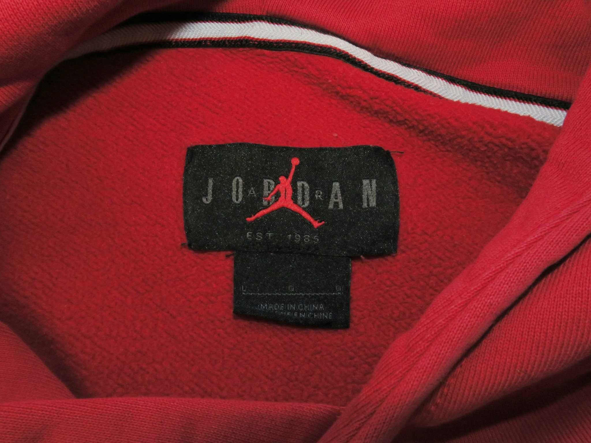 Jordan bluza z kapturem oversize hoodie  L