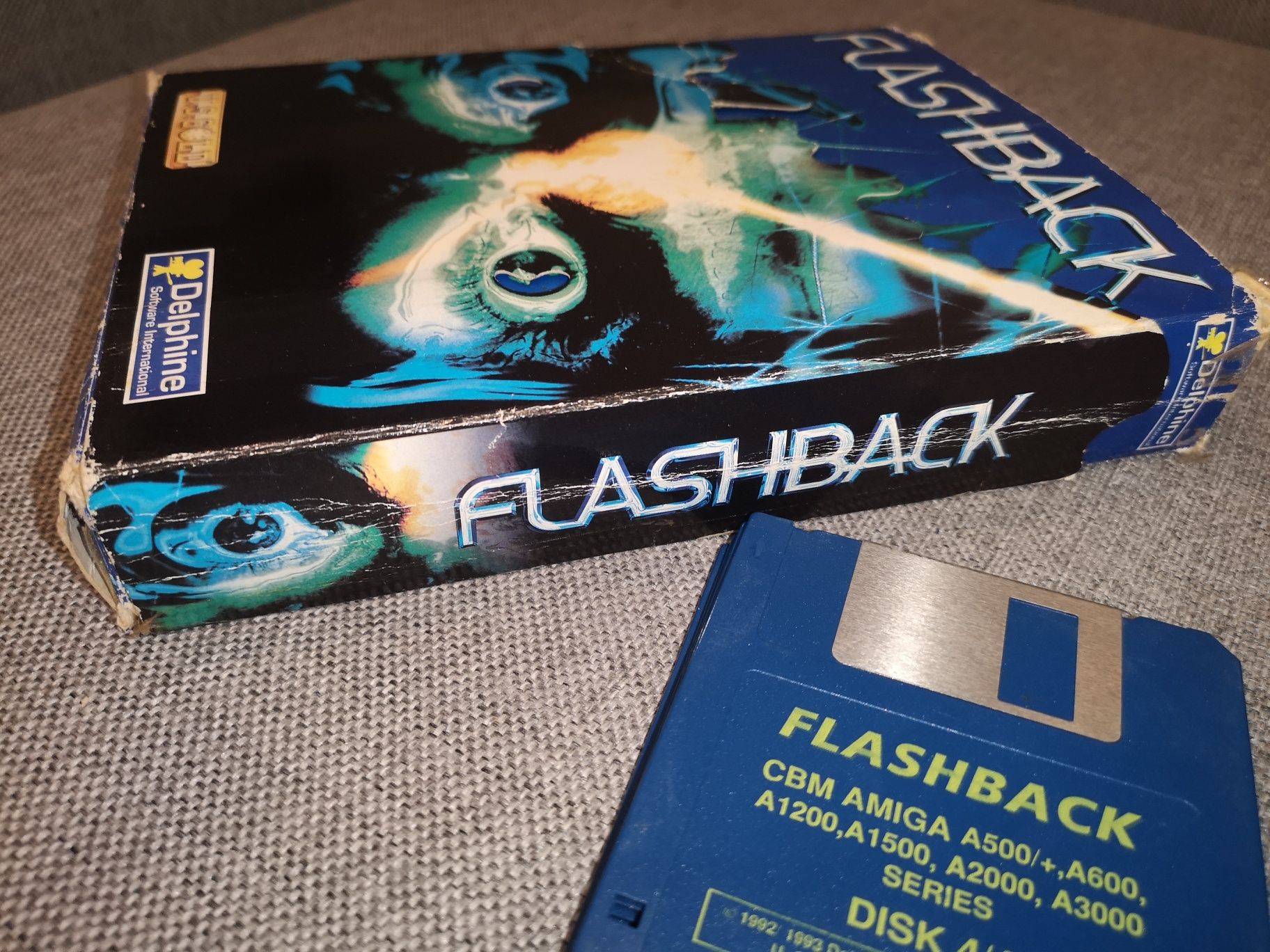 Flashback AMIGA gra BIG BOX Retro 1993 (rzadkość na rynku)