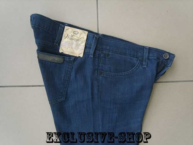 Wrangler JAYNE spodnie damskie jeansy  7/8 W28 pas 85 cm