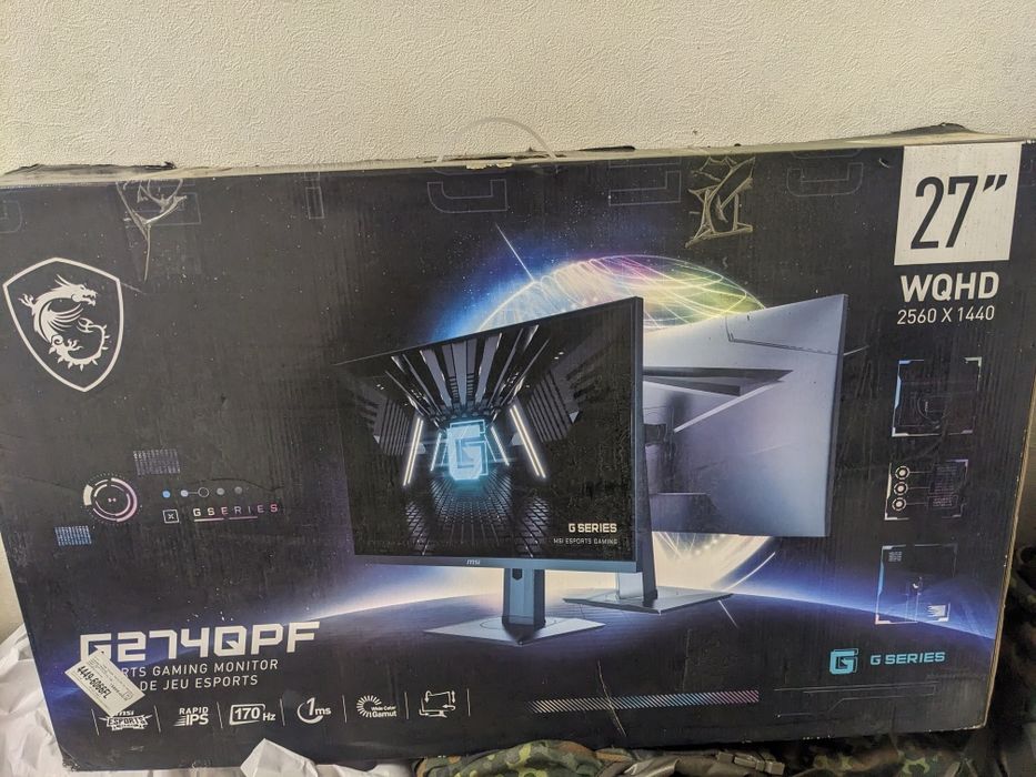 Ігровий монітор MSI G274QPF