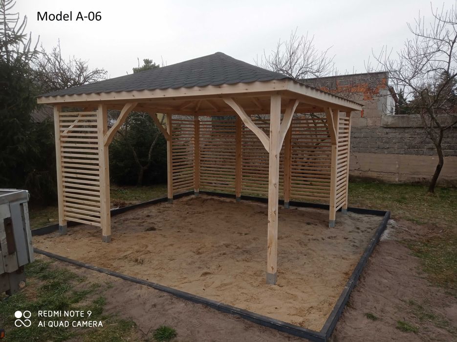 Altany drewniane ,Altana Ogrodowa ,Altanka Produkcja Montaż