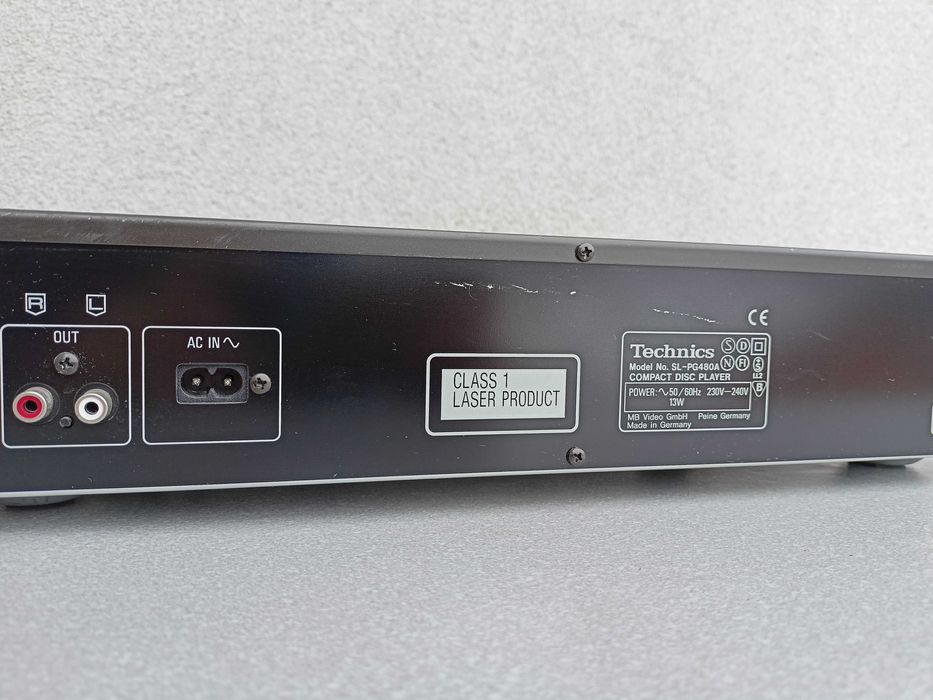 Odtwarzacz CD Technics SL-PG480A