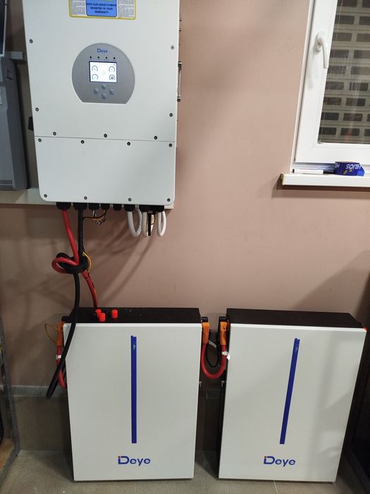 Електрик підключення інвертора, генератора екофлов, Deye.