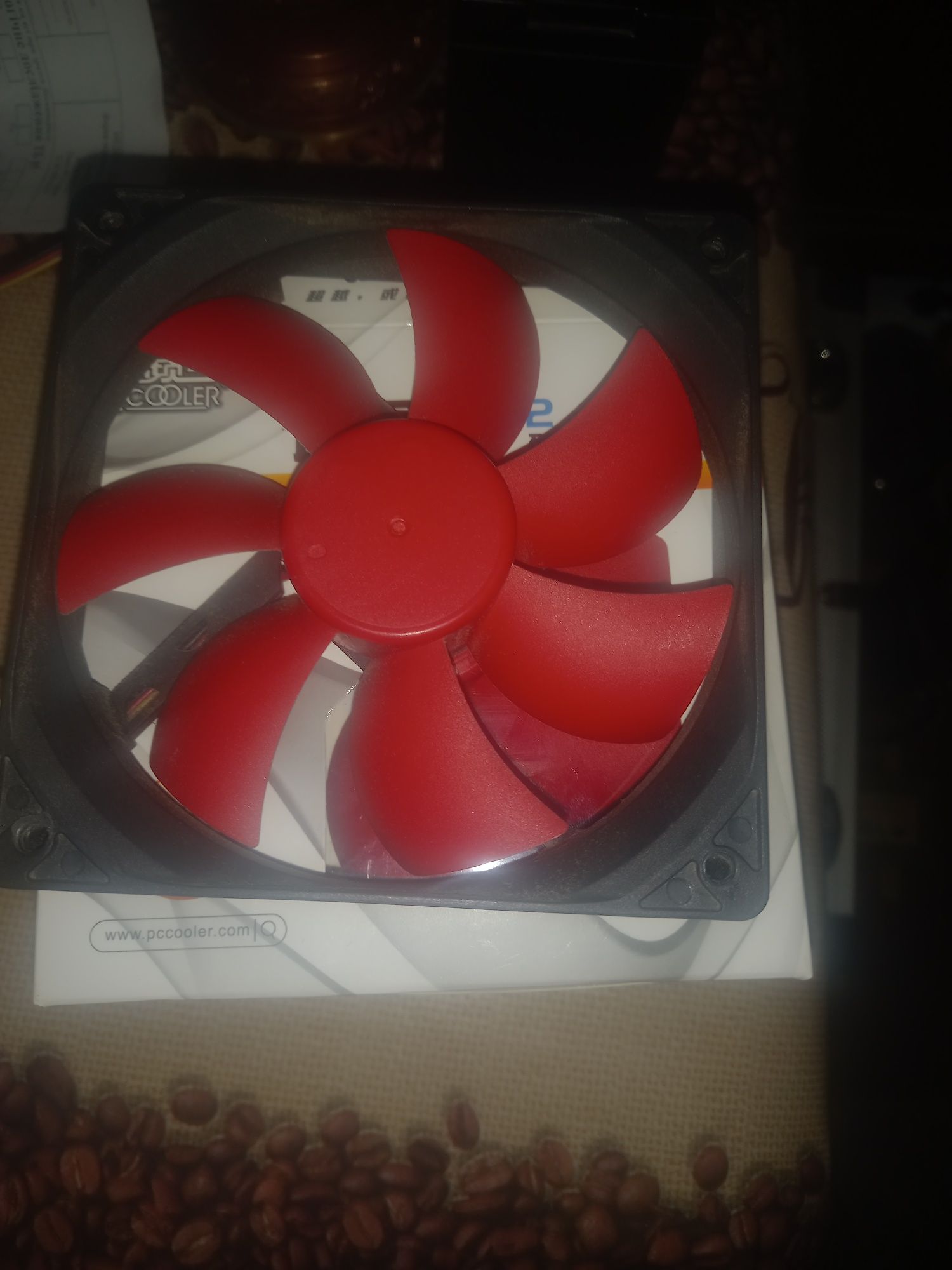 Кулер Вентилятор Pccooler F122 120x120x25мм, 12V, 0,1A, 1200 об/мин,р