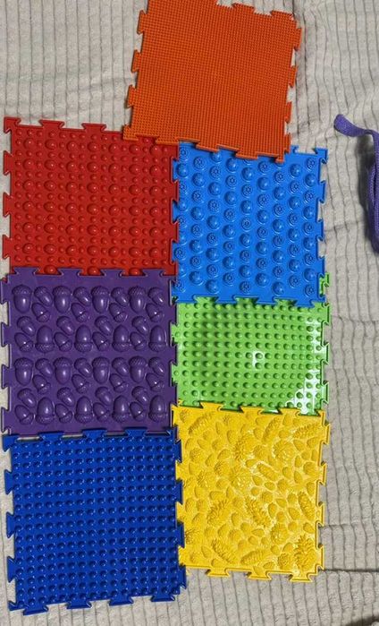 Ортопедичний масажні килимки| НАБІР 10 пазлів