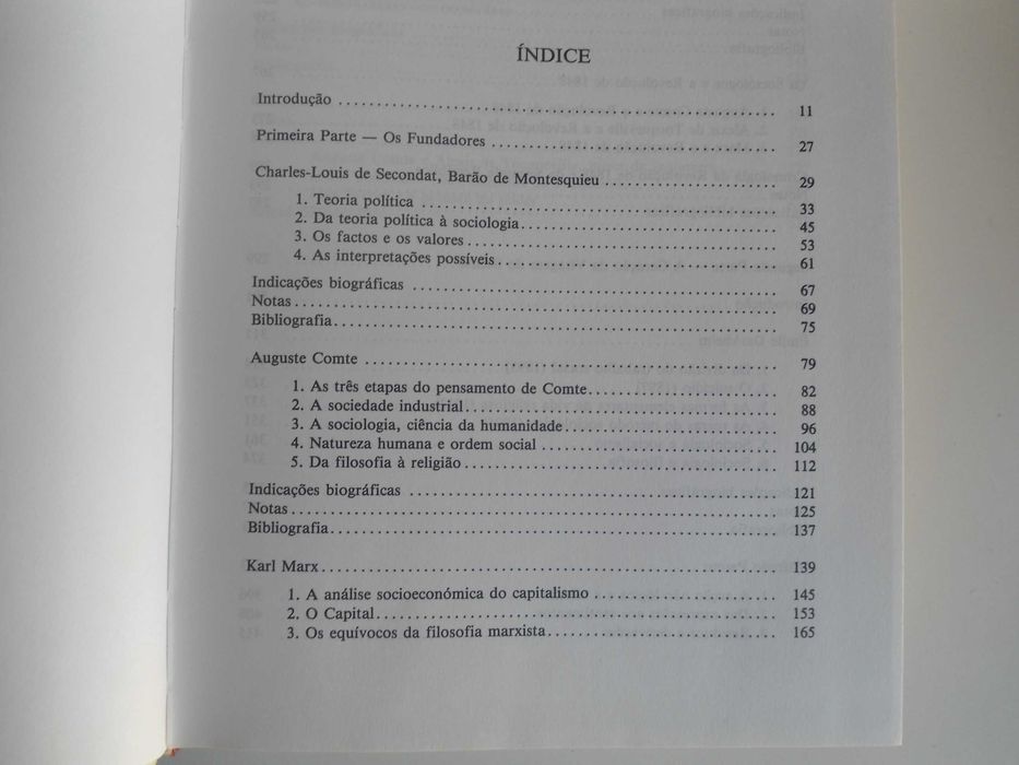 As Etapas do Pensamento Sociológico por Raymond Aron