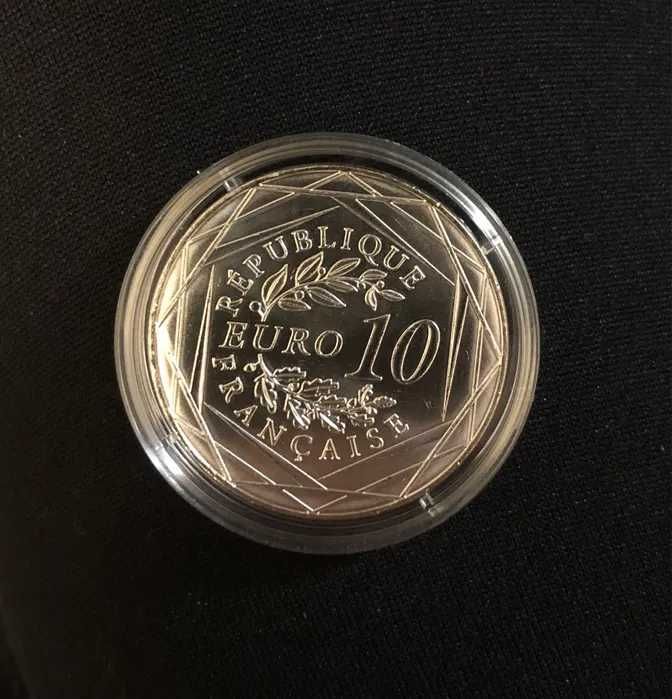 10 euro Francja - UEFA EURO 2016 - srebro