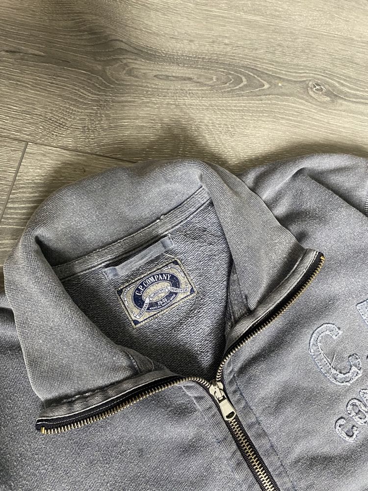 Винтажная зип худи cp company