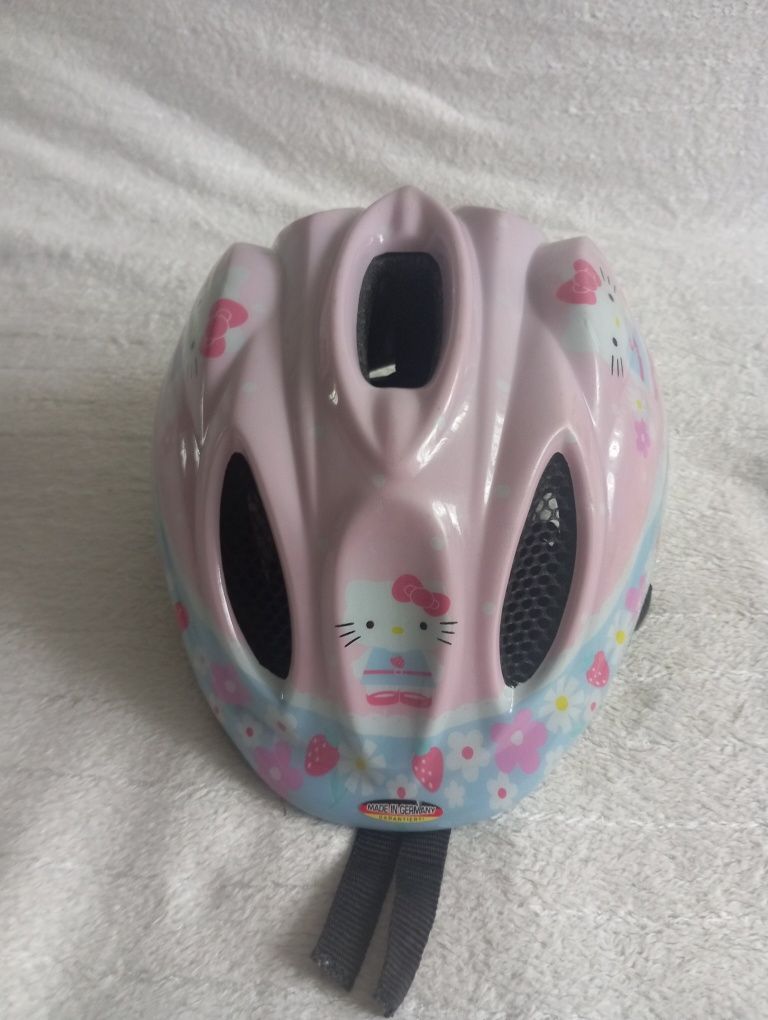 Kask rowerowy dla dziewczynki