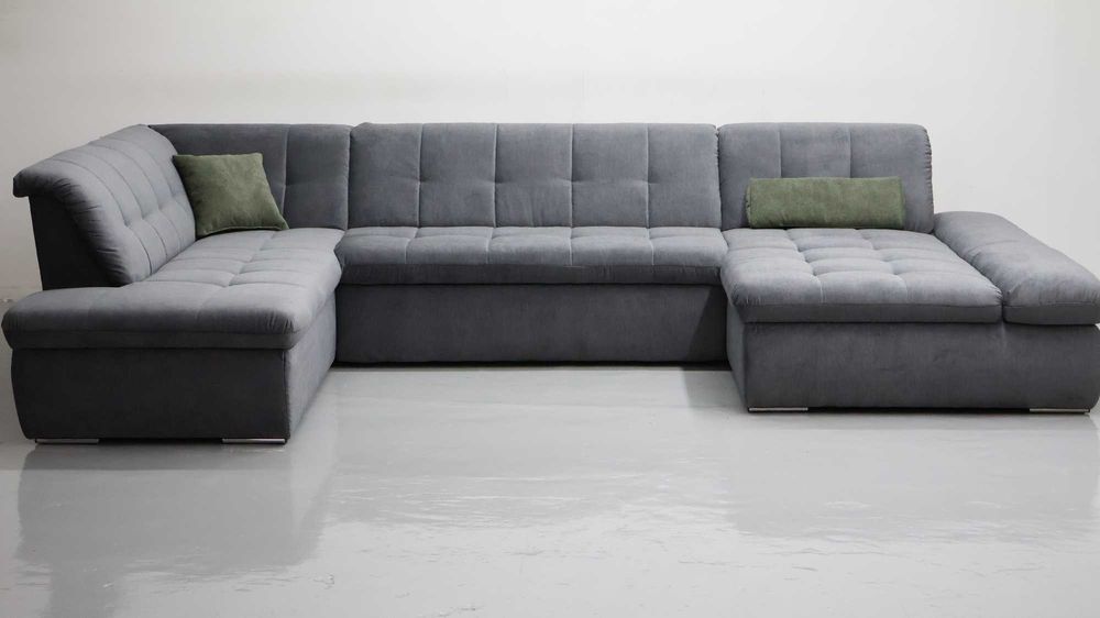 TGP Nowy narożnik Wielkie niemieckie U funkcja spania rogówka kanapa