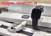 Smartwatch Apple Watch seria 8 - 45 mm GPS oryginalna ładowarka | 91 %