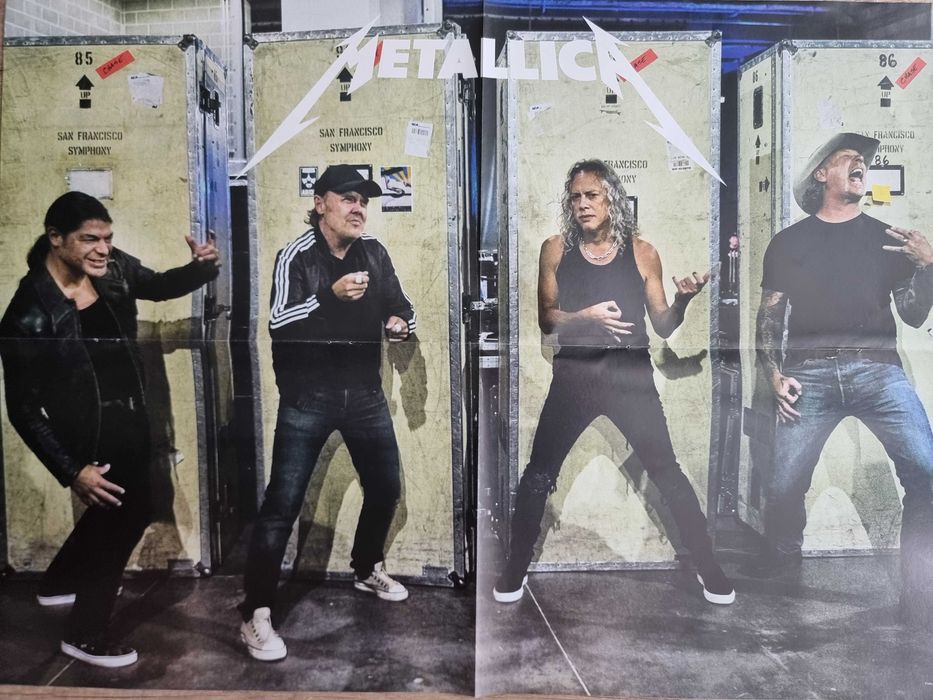 Plakat METALLICA z 2020 r. - Format A2 (ok. 55 x 40 cm) - NOWY!